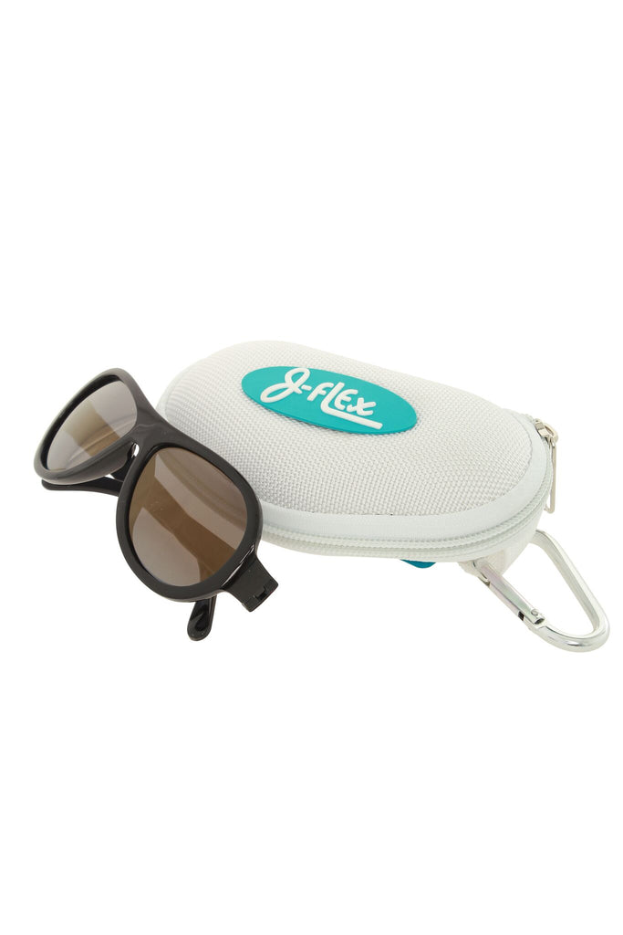 (BEST!) J-Flex Ultra Flexible Kids Sunglasses in Hot Wheels Black