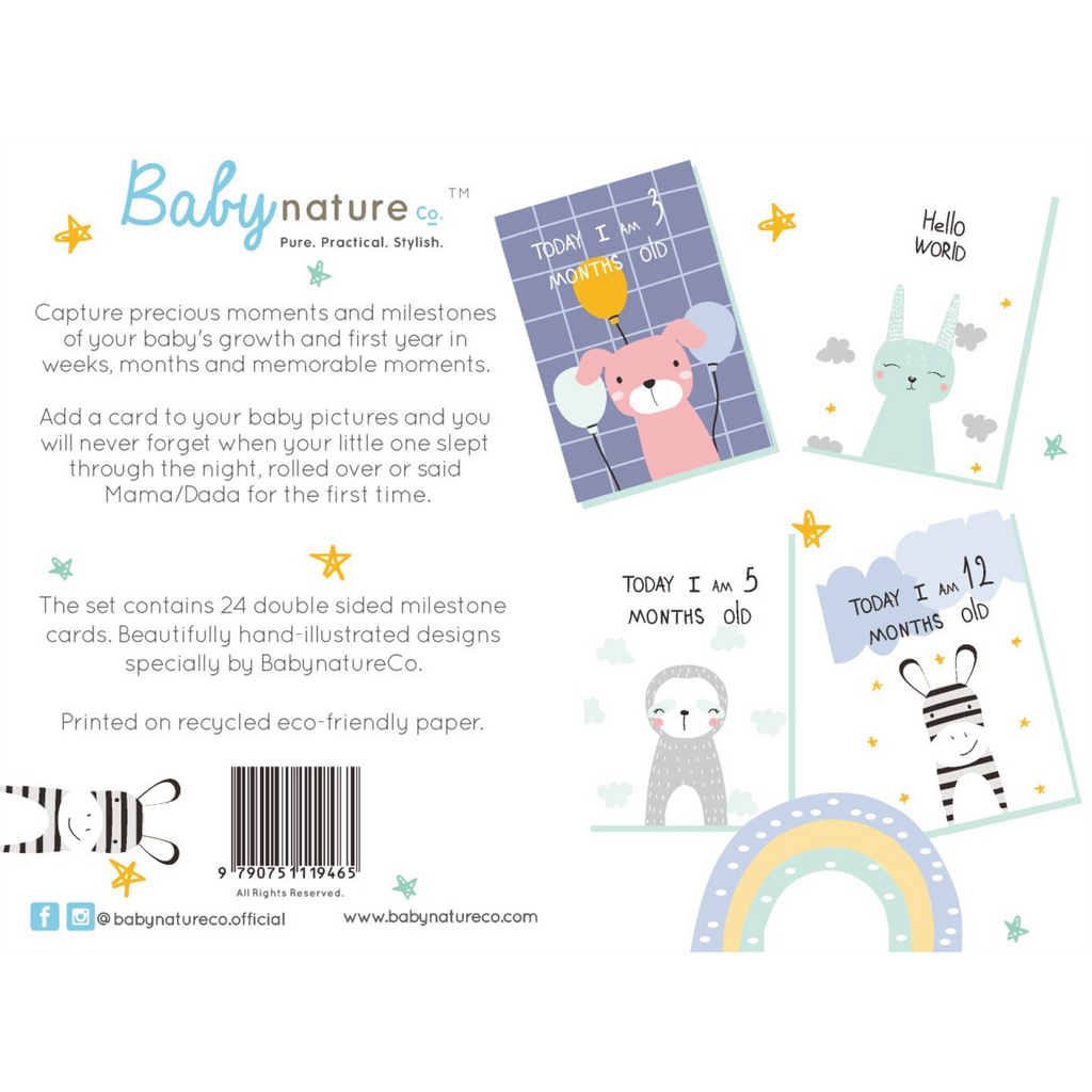 Designer Edition Baby Milestone Cards