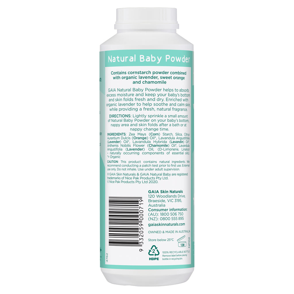 Natural Baby Powder 200g (UPSIZED!)